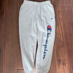 Grey Champion sweatpants/joggers size kids M